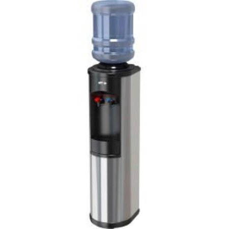 OASIS INTERNATIONAL Artesian Water Dispenser, Hot N' Cold, Stainless - BTSA1SHS 504559C